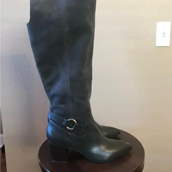 Sole Society Women's Daleena Knee High Boot Iron Brown Size 9 M $160 - Picture 5 of 9